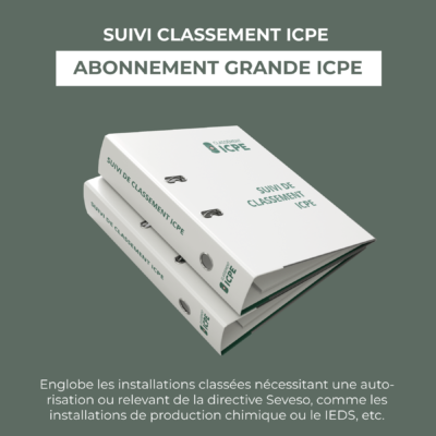 abonnement grande ICPE